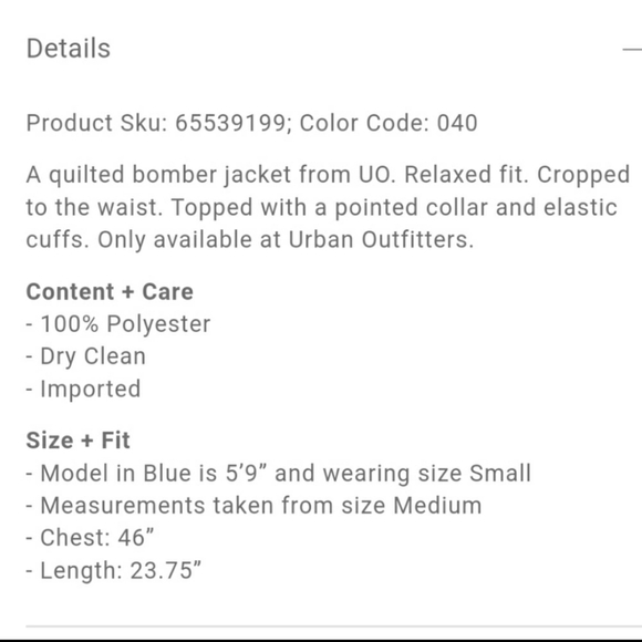 Urban Outfitters Jackets & Coats Nwt Urban Outfitters Yellow Quilt